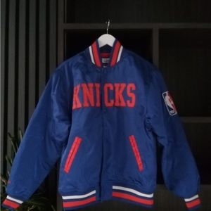 Nostalgia Co, Mitchell and Ness Philadelphia, P.A Size Small, Blue and Orange